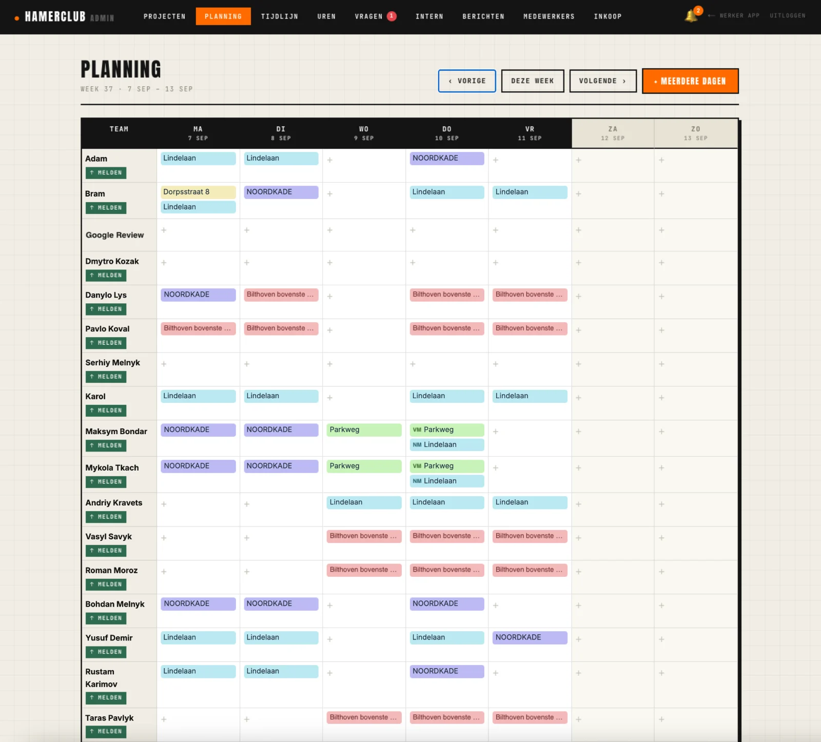 Planning